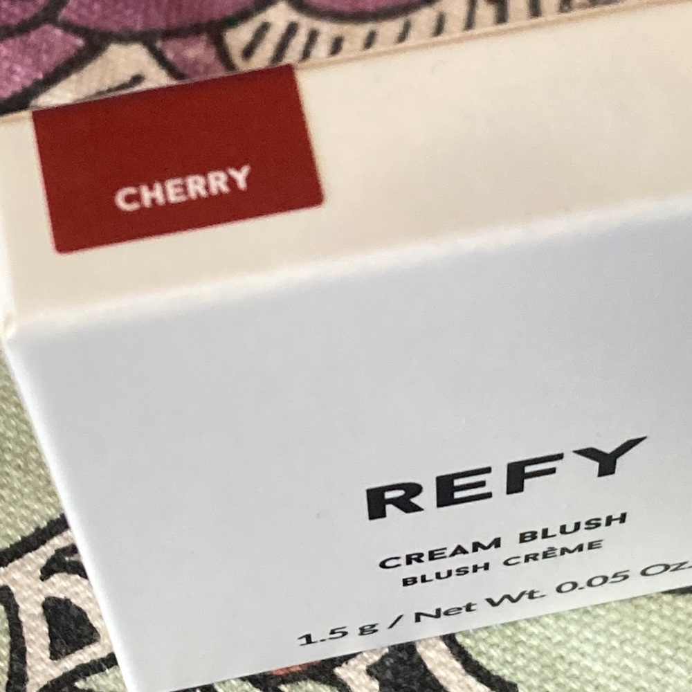REFY Cream Blush in Cherry